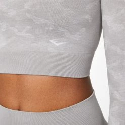 Everlast Seamless Camo Long Sleeve Crop Top -Everlast Sales Store 34337202 xxl a2