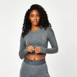 Everlast Seamless Long Sleeve Crop Top