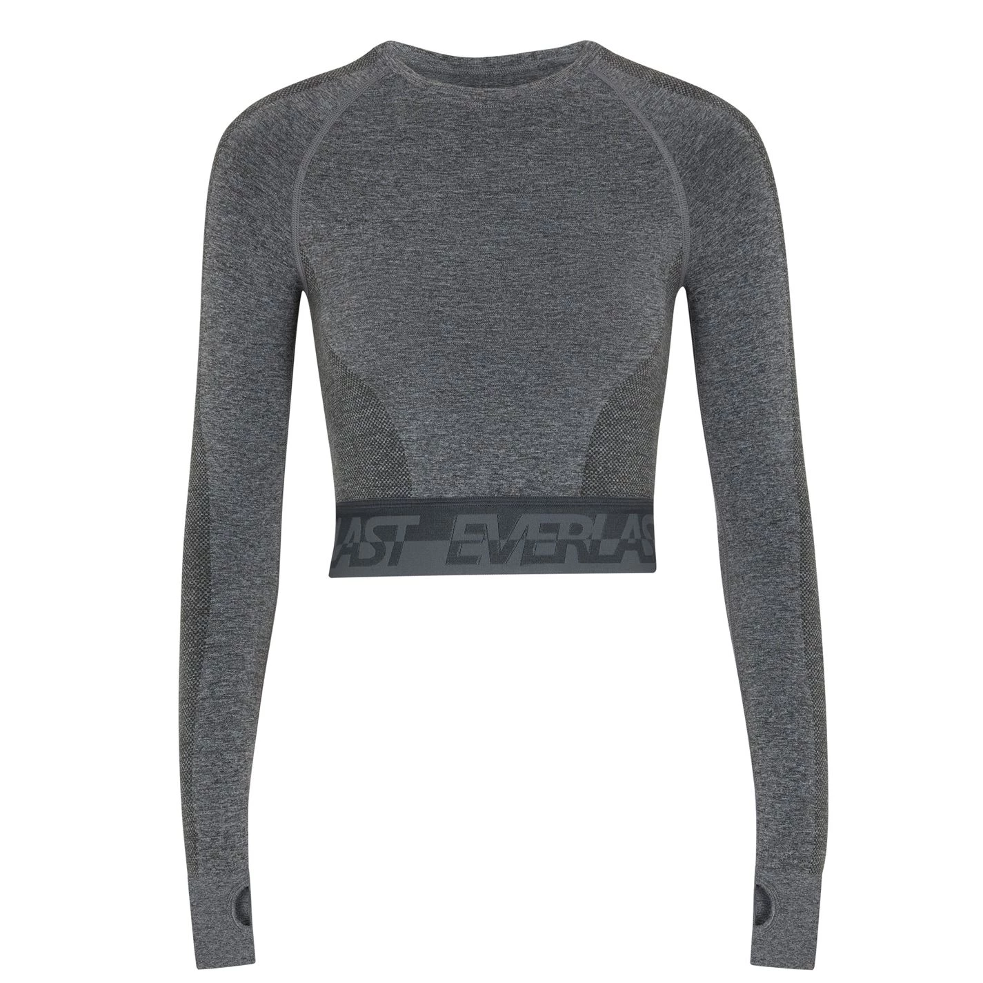 Everlast Seamless Long Sleeve Crop Top 7 Everlast Seamless Long Sleeve Crop Top - Image 5
