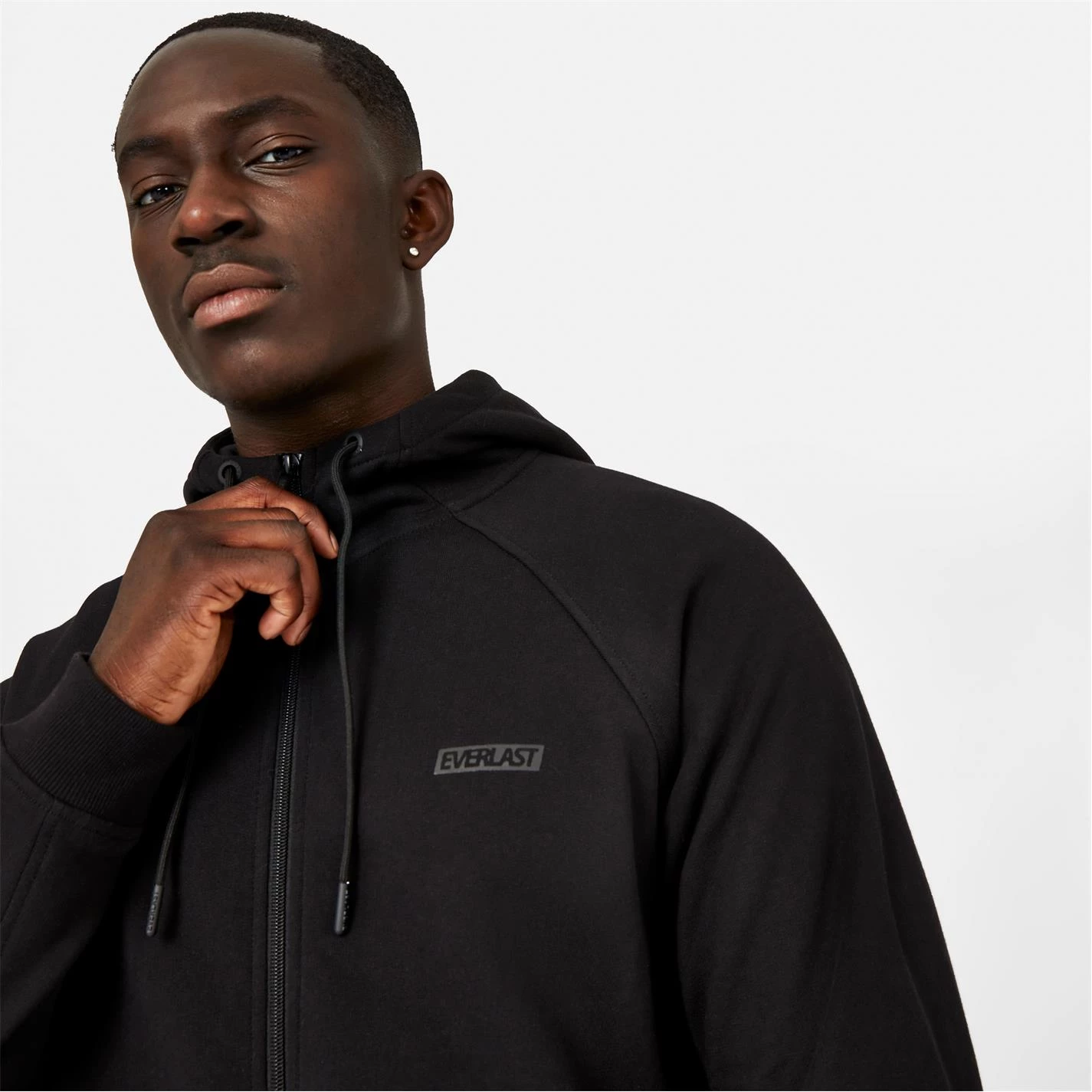 Everlast Longline Zip Through Hoodie 5 Everlast Longline Zip Through Hoodie - Image 3
