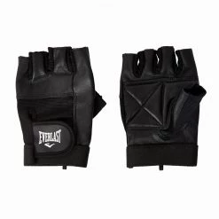 Everlast Leather Fitness Gloves