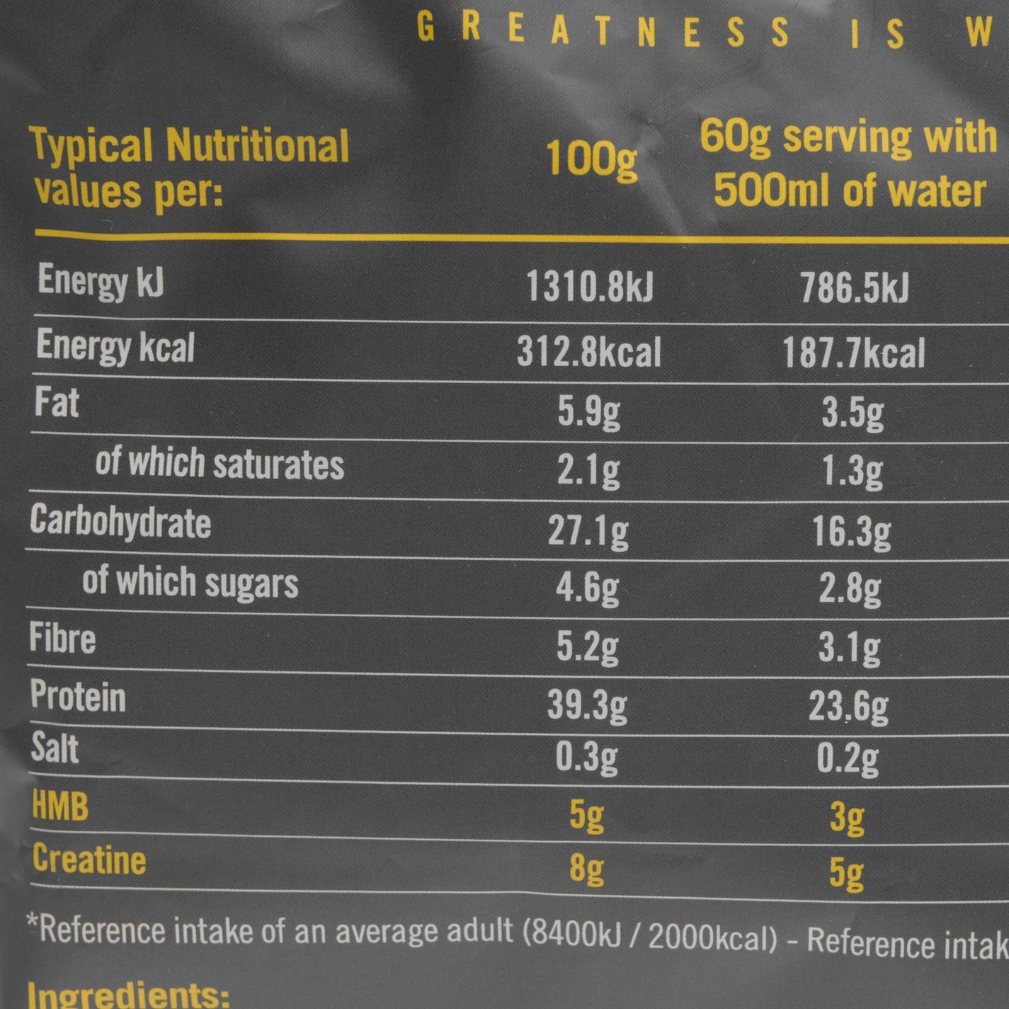 Everlast Muscle Protein Powder 4 Everlast Muscle Protein Powder - Image 2